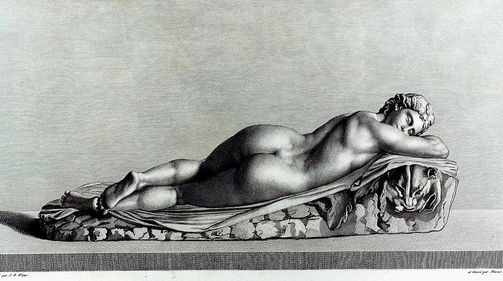 Jean - Baptiste Wicar, Ermafrodita addormentato